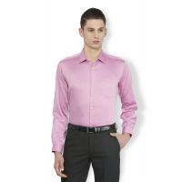 Van Heusen Pink  Regular Cuff Shirt