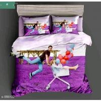 Cozy Comforstic Cotton  Double Bedsheets 