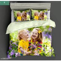 Cozy Comforstic Cotton  Double Bedsheets 