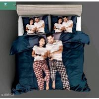 Cozy Comforstic Cotton  Double Bedsheets 