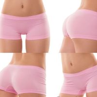 Hanes Pink Comfy Boyshort Panties 