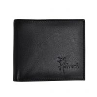 Seasons Black Leather Wallet