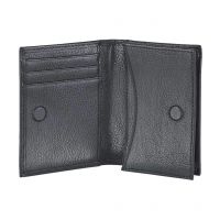 Black Seasons Leather Casual Wallet