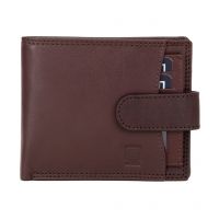 Brown Leather Regular Wallet For Men