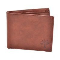 Woodland Pub Brown Fashion Short Wallet