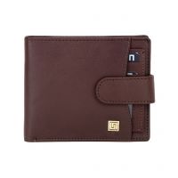 Brown Leather Regular Wallet