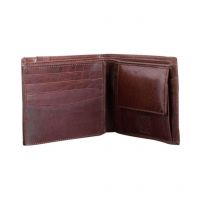 Woodland Brown Casual Short Wallet