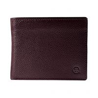 Seasons  Leather Bi-Fold Wallet for Men - Brown