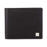 Seasons Black Leather Formal Wallet For Men