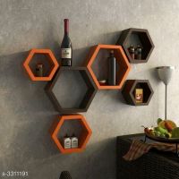 Elegant MDF Antique Wall Shelves