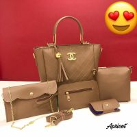 Classy Look Women Handbag Set of 5 