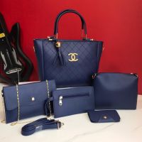 Set of 5 Blue Women Handbag