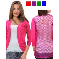 Wholesale Lot  Fashion Fit Net Shrug ( 5PC)