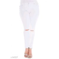 Seasons White Women's Hot Denim Jeans