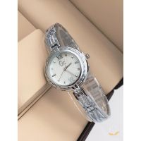 Seasons Luxury Women Silver White Watch