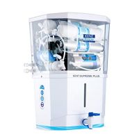 KENT Supreme Plus 2020 (11112), Zero Water Wastage, Wall Mountable, RO + UV + UF + TDS Control + UV in Tank, 8 L Tank, White, 20 LPH Water Purifier