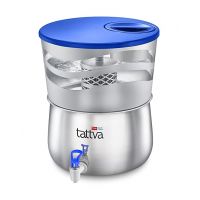 Prestige Tattva 1.0 16 L Gravity Based Water Purifier  (Steel)