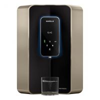HAVELLS Digitouch Alkaline 6 L RO + UV + UF + TDS Water Purifier 8 Stages, Smart touch dispensing, Double UV Purification and Patented Alkaline water technology  (Black)