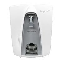 LIVPURE Envy Alkaline DX 8 L RO + UV + UF + TDS + Alkaline Water Purifier  (White)