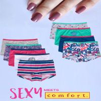 Pk Of 9 Cotton Boyshort Panties
