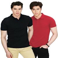 Season Black And Red Half Sleeves T-shirts - Combo Of 2          
