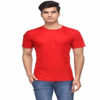 Season Men's Polyester T-shirt - Red