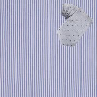 Raymond Men Poly Blended Shirt Fabric White Free Tie