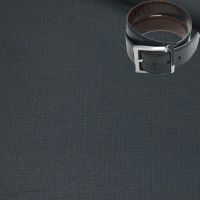 Raymond Men Poly Blended Trouser Fabric Grey Free Belt