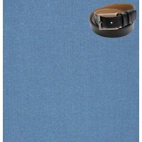 Raymond Men Trouser Fabric Blue Free belt