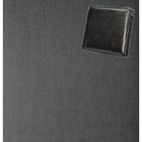 Raymond Men Trouser Fabric Grey Free Wallet