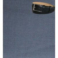 Raymond Men Trouser Fabric Blue Free Belt