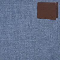 Raymond Men Trouser Fabric Blue Free Wallet