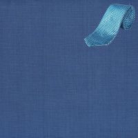 Raymond Men Shirting Fabric Blue Free Tie